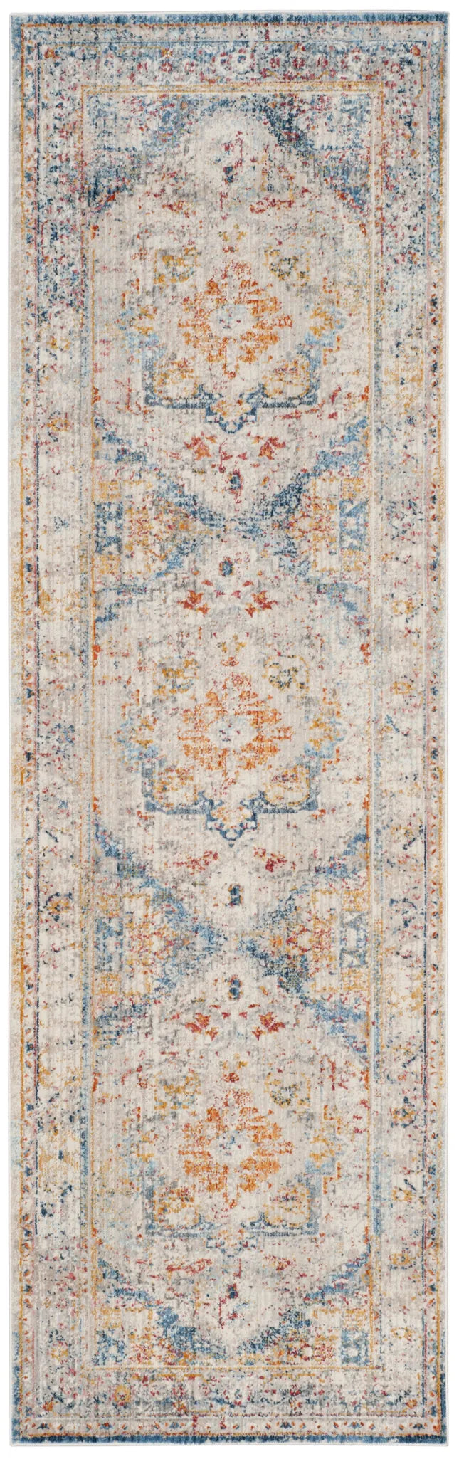 Safavieh Vintage Persian 2'-2" x 10'-0" Rug in Blue / Multi