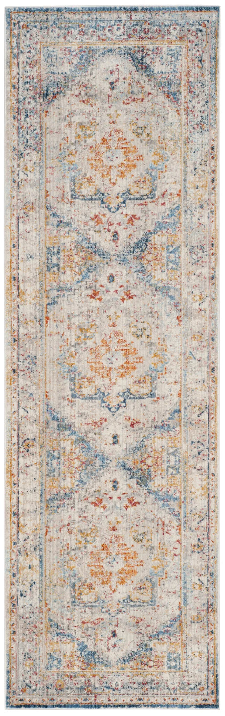 Safavieh Vintage Persian 2'-2" x 10'-0" Rug in Blue / Multi