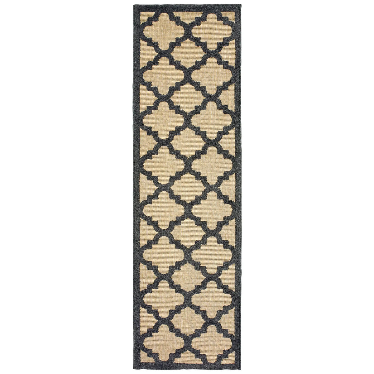 Oriental Weavers Sphinx Cayman 660N9 Sand / Charcoal Rugs - runner