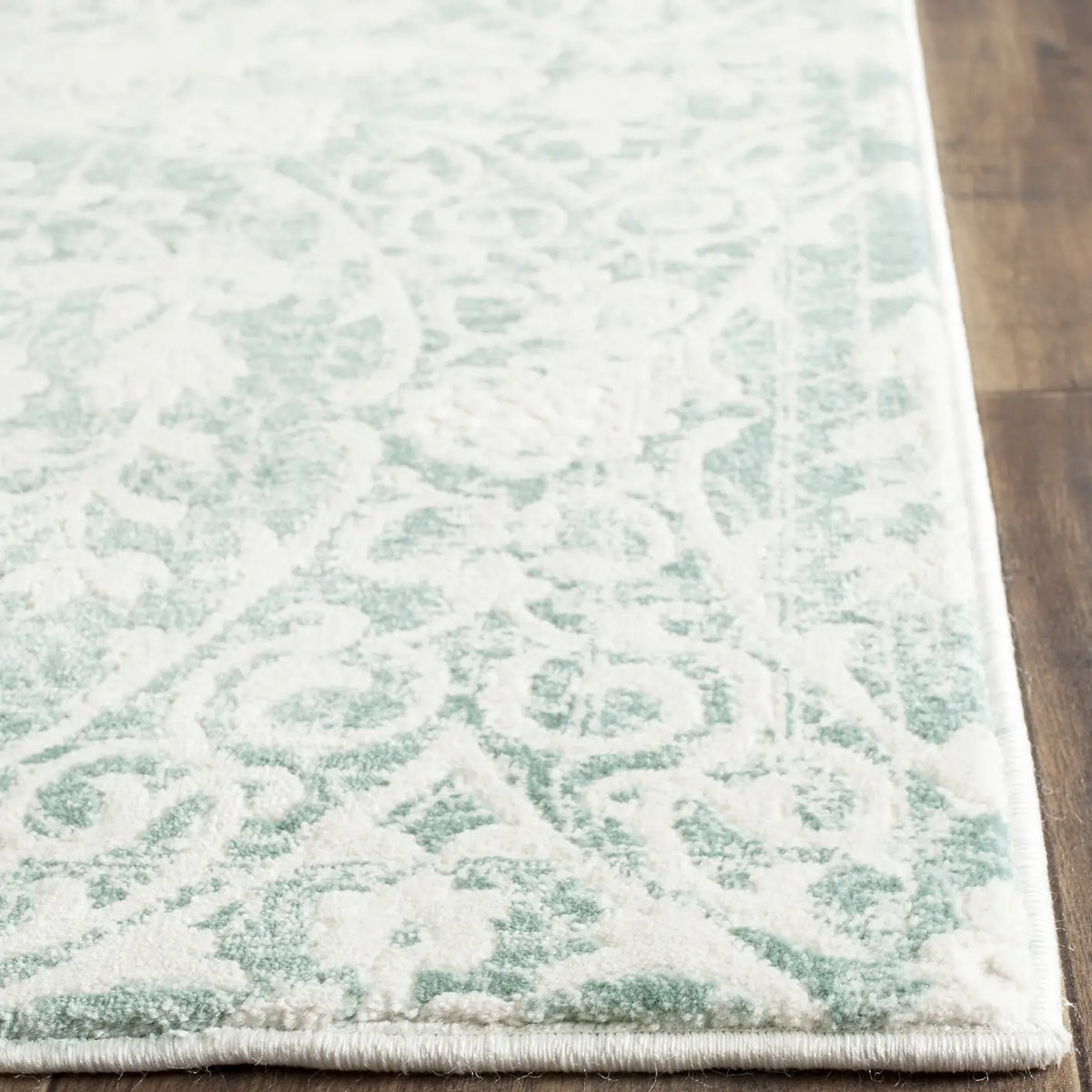Safavieh Passion 10'-0" x 14'-0" Rug in Turquoise / Ivory
