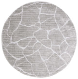 Safavieh Tahoe Shag 6'-7" x 6'-7" Rug in Grey / Ivory