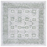 Safavieh Prestige 6'-7" x 6'-7" Rug in Ivory / Light Green