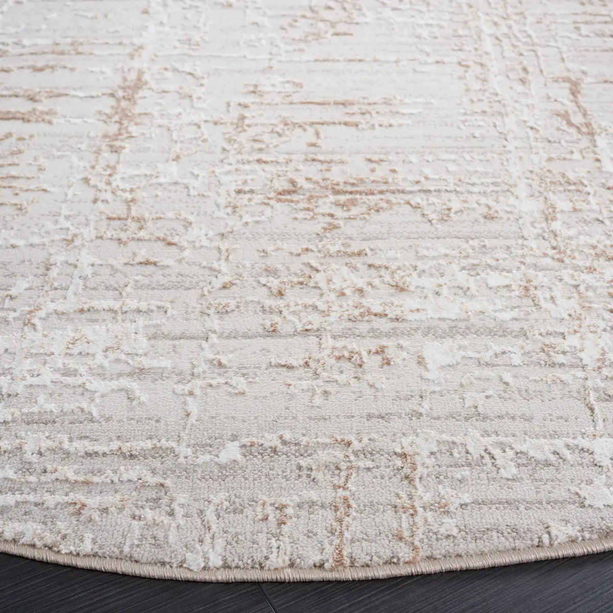 Safavieh Parker 6'-7" x 6'-7" Rug in Taupe / Grey Gold