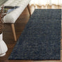 Safavieh Gabbeh 2'-3" x 8'-0" Rug in Dark Blue / Beige