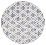 Safavieh Natura 6'-0" x 6'-0" Rug in Ivory / Blue