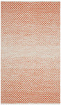 Safavieh Montauk 3'-0" x 5'-0" Rug in Orange / Ivory