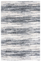 Safavieh Berber Shag 4'-5" x 6'-5" Rug in Charcoal / Grey