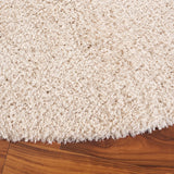 Safavieh Lindsay Shag 6'-7" x 6'-7" Rug in Beige