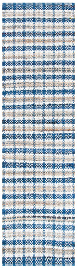 Safavieh Montauk 2'-3" x 8'-0" Rug in Blue / Multi