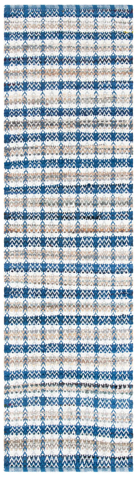 Safavieh Montauk 2'-3" x 8'-0" Rug in Blue / Multi