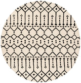 Safavieh Himalaya 6'-0" x 6'-0" Rug in Ivory / Black