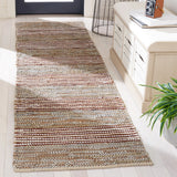Safavieh Vintage Leather 2'-3" x 9'-0" Rug in Beige / Natural