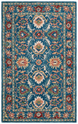Safavieh Blossom 4'-0" x 6'-0" Rug in Blue / Green
