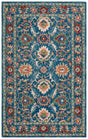 Safavieh Blossom 4'-0" x 6'-0" Rug in Blue / Green