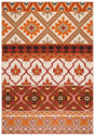 Safavieh Veranda 4'-0" x 5'-7" Rug in Red / Beige