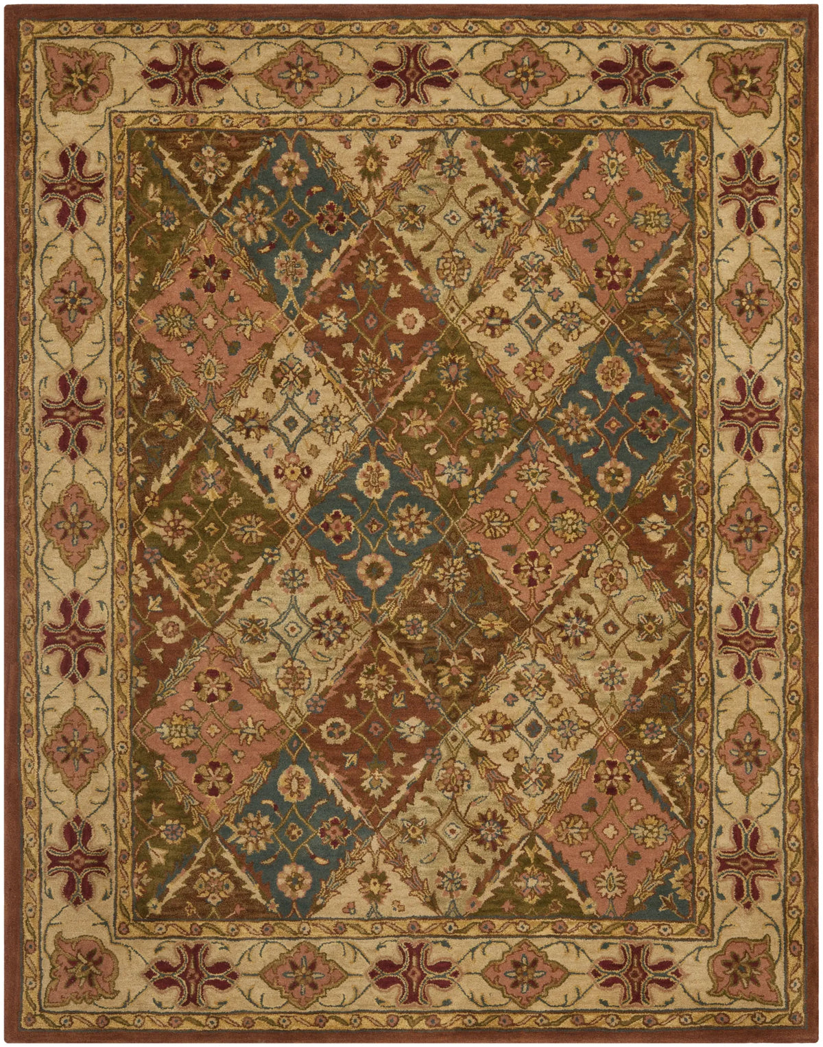 Safavieh Heritage 9'-6" x 13'-6" Rug in Beige / Beige