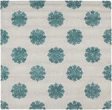 Safavieh Soho 6'-0" x 6'-0" Rug in Ivory / Light Blue