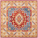 Safavieh Antiquity 6'-0" x 6'-0" Rug in Red / Blue