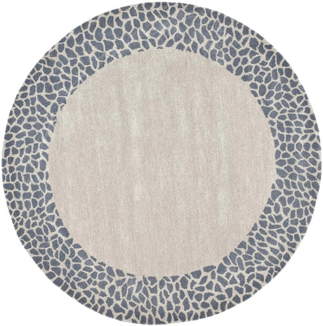 Safavieh Soho 6'-0" x 6'-0" Rug in Silver / Grey