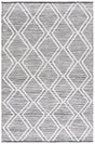 Safavieh Kilim 4'-0" x 6'-0" Rug in Black / Ivory