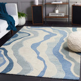 Safavieh Rodeo Drive 5'-0" x 8'-0" Rug in Ivory / Blue