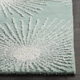 Safavieh Soho 5'-0" x 8'-0" Rug in Light Teal / Multi