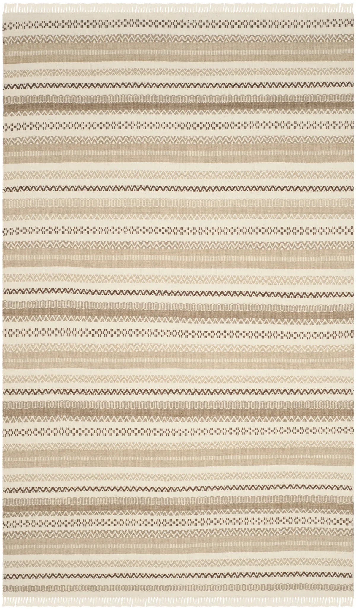 Safavieh Kilim 5'-0" x 8'-0" Rug in Beige