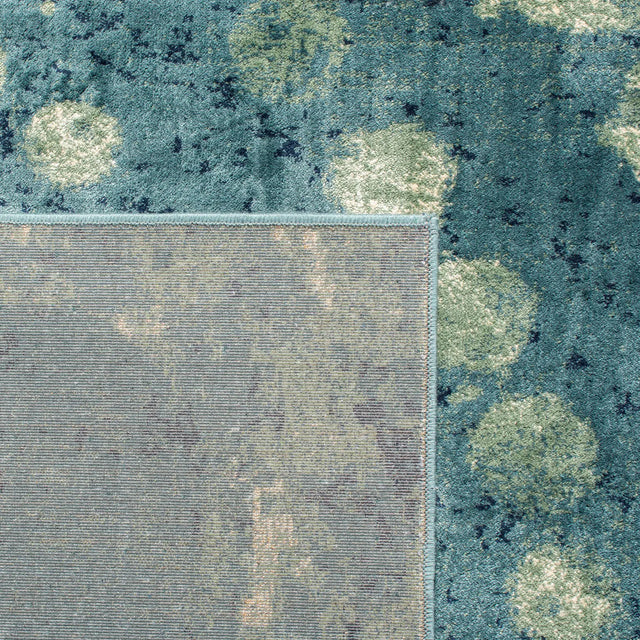 Safavieh Constellation Vintage 4'-0" x 5'-7" Rug in Turquoise / Multi