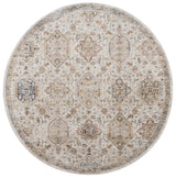 Safavieh Silverado 6'-4" x 6'-4" Rug in Ivory / Rust