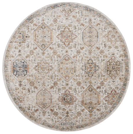 Safavieh Silverado 6'-4" x 6'-4" Rug in Ivory / Rust