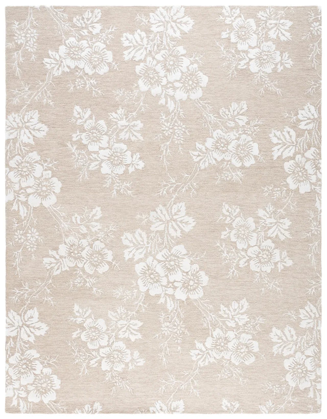 Safavieh Glamour 8'-0" x 10'-0" Rug in Sand / Ivory