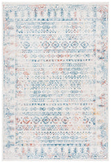Safavieh Tulum 4'-0" x 6'-0" Rug in Ivory / Rust