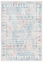 Safavieh Tulum 4'-0" x 6'-0" Rug in Ivory / Rust