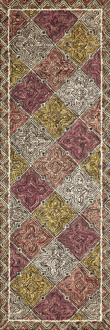Loloi Spectrum Spe-03 Charcoal/Multi Rugs - runner flat
