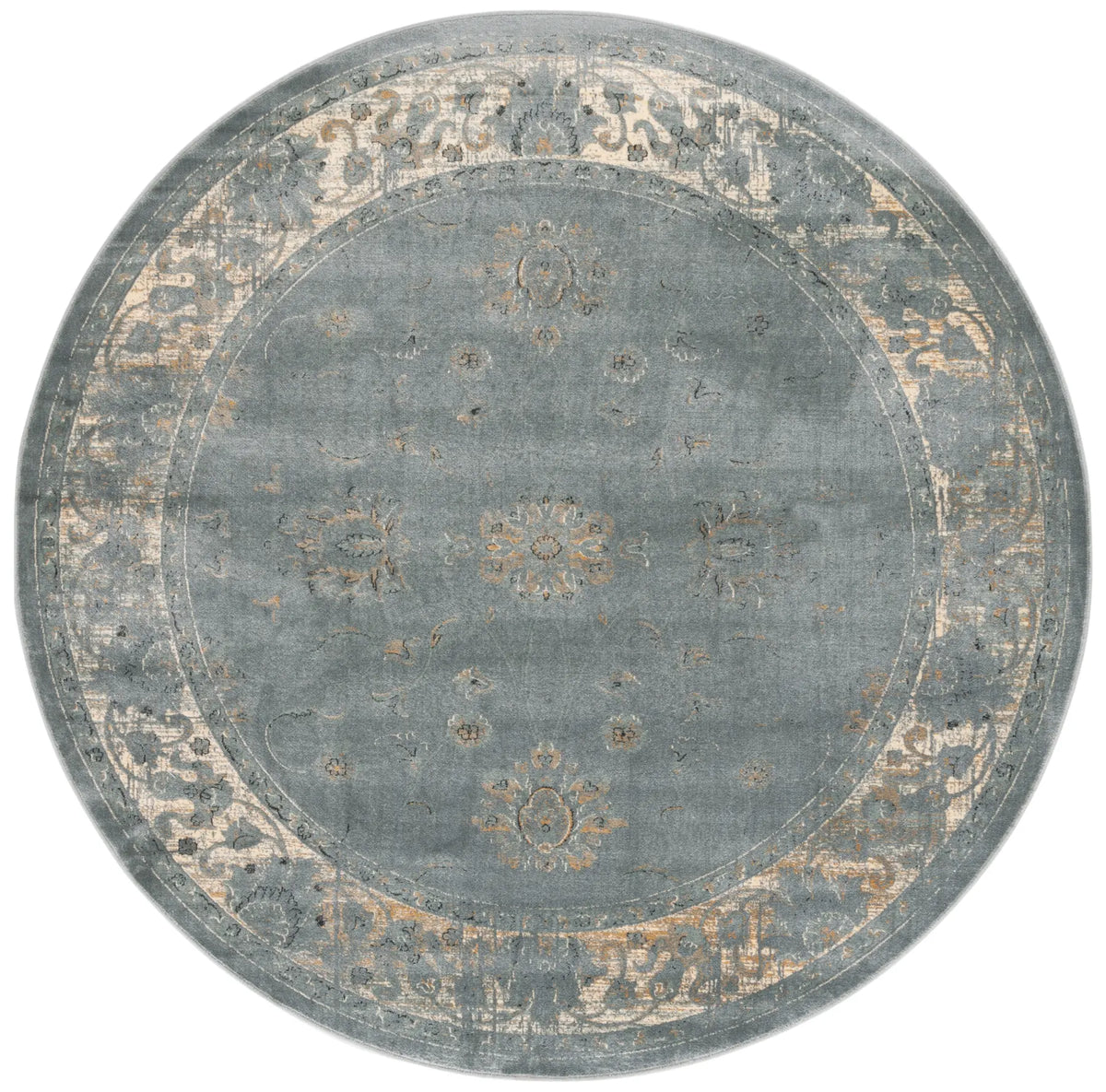 Safavieh Vintage 6'-0" x 6'-0" Rug in Grey / Multi