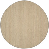 Safavieh Natural Fiber 8'-0" x 8'-0" Rug in Natural / Grey