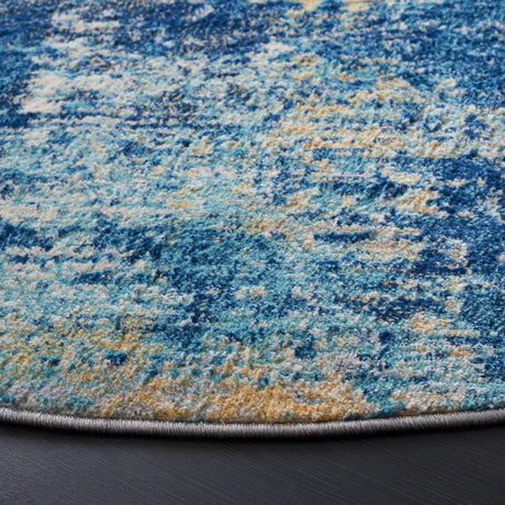 Safavieh Jasper 100 6'-7" x 6'-7" Rug in Navy / Ivory