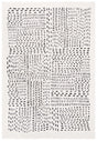 Safavieh Melody 4'-0" x 6'-0" Rug in Ivory / Black