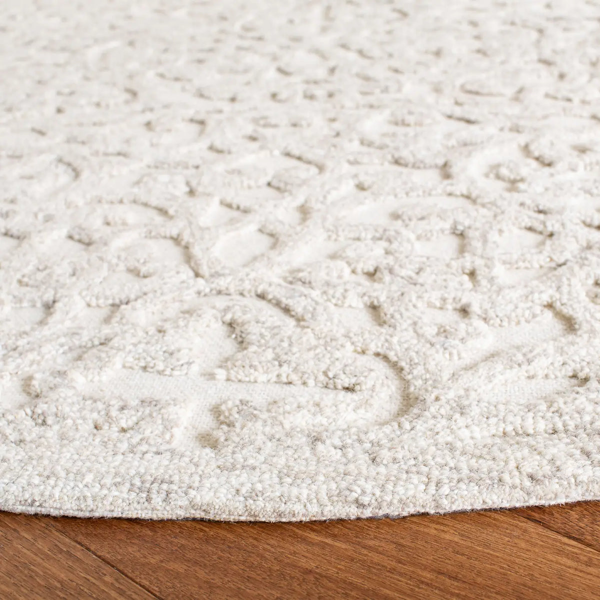 Safavieh Trace 6'-0" x 6'-0" Rug in Camel / Ivory