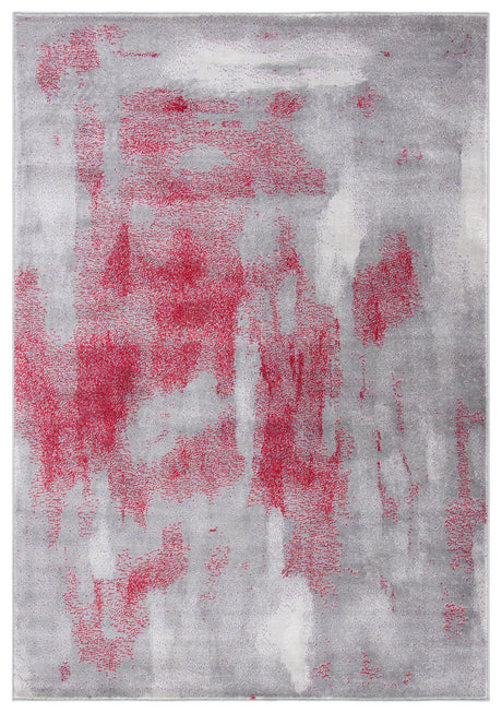 Safavieh Skyler 4'-0" x 6'-0" Rug in Grey / Red
