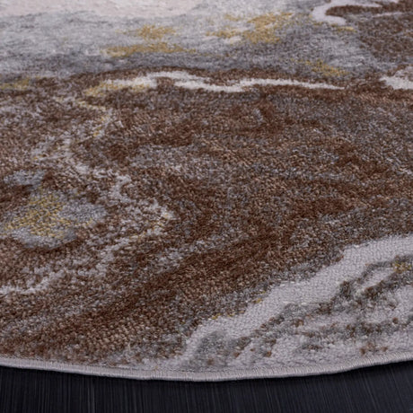 Safavieh Palma 6'-7" x 6'-7" Rug in Beige / Brown