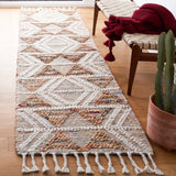 Safavieh Natura 2'-3" x 9'-0" Rug in Ivory / Red