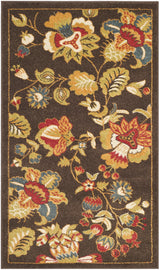 Safavieh Newbury 3'-0" x 5'-0" Rug in Brown / Green