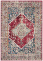 Safavieh Monaco 4'-0" x 5'-7" Rug in Ivory / Red