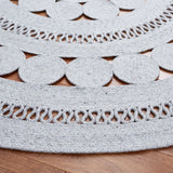 Safavieh Cape Cod 5'-0" x 5'-0" Rug in Grey