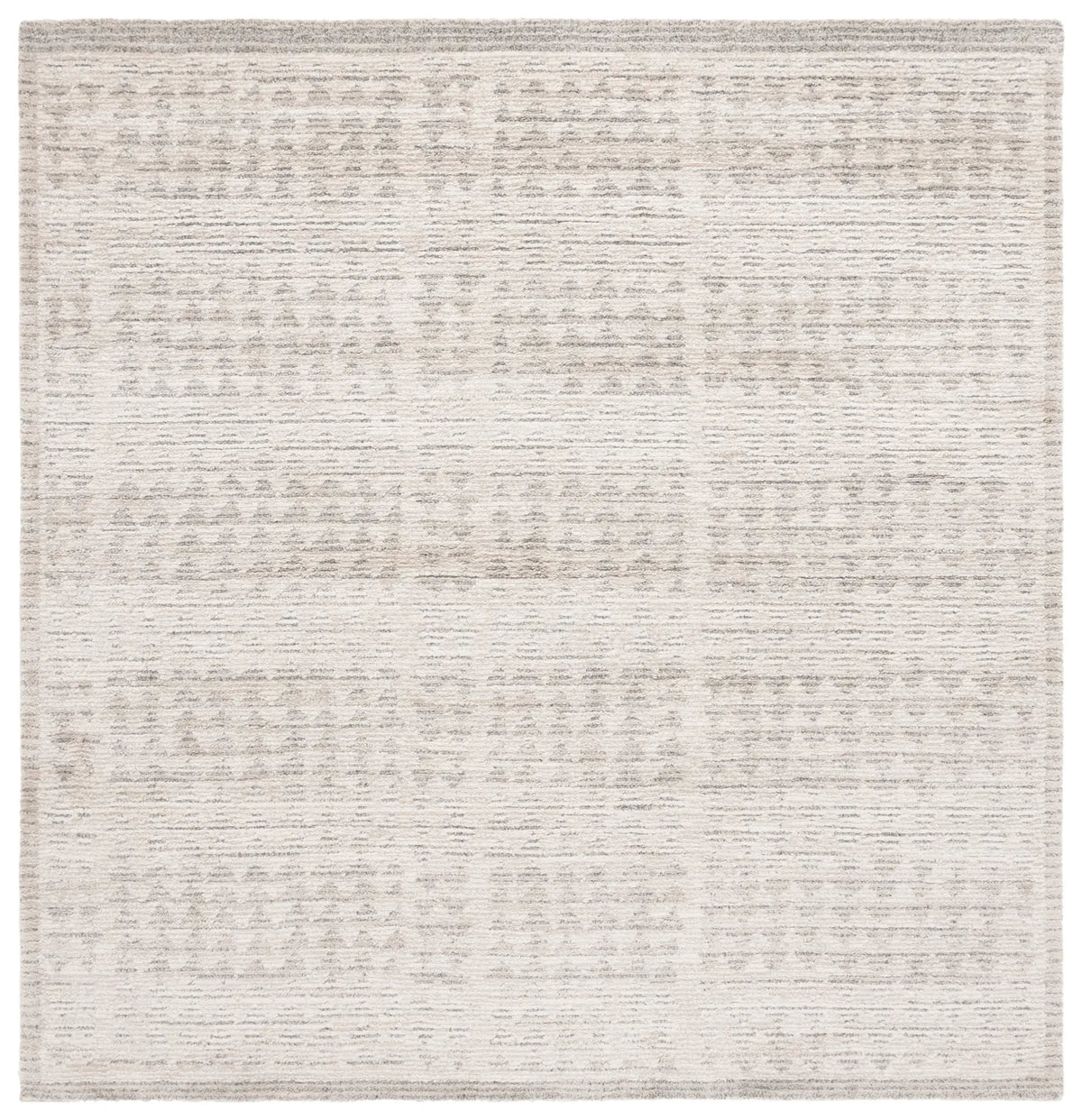Safavieh Northport 6'-7" x 6'-7" Rug in Ivory / Dark Grey