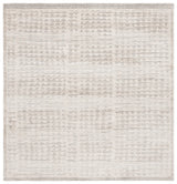 Safavieh Northport 6'-7" x 6'-7" Rug in Ivory / Dark Grey