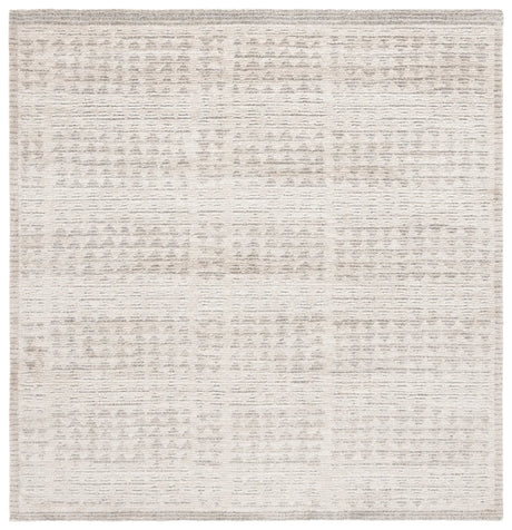 Safavieh Northport 6'-7" x 6'-7" Rug in Ivory / Dark Grey