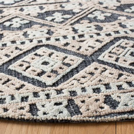 Safavieh Aspen 7'-0" x 7'-0" Rug in Charcoal