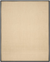 Safavieh Natural Fiber 10'-0" x 14'-0" Rug in Maize / Black